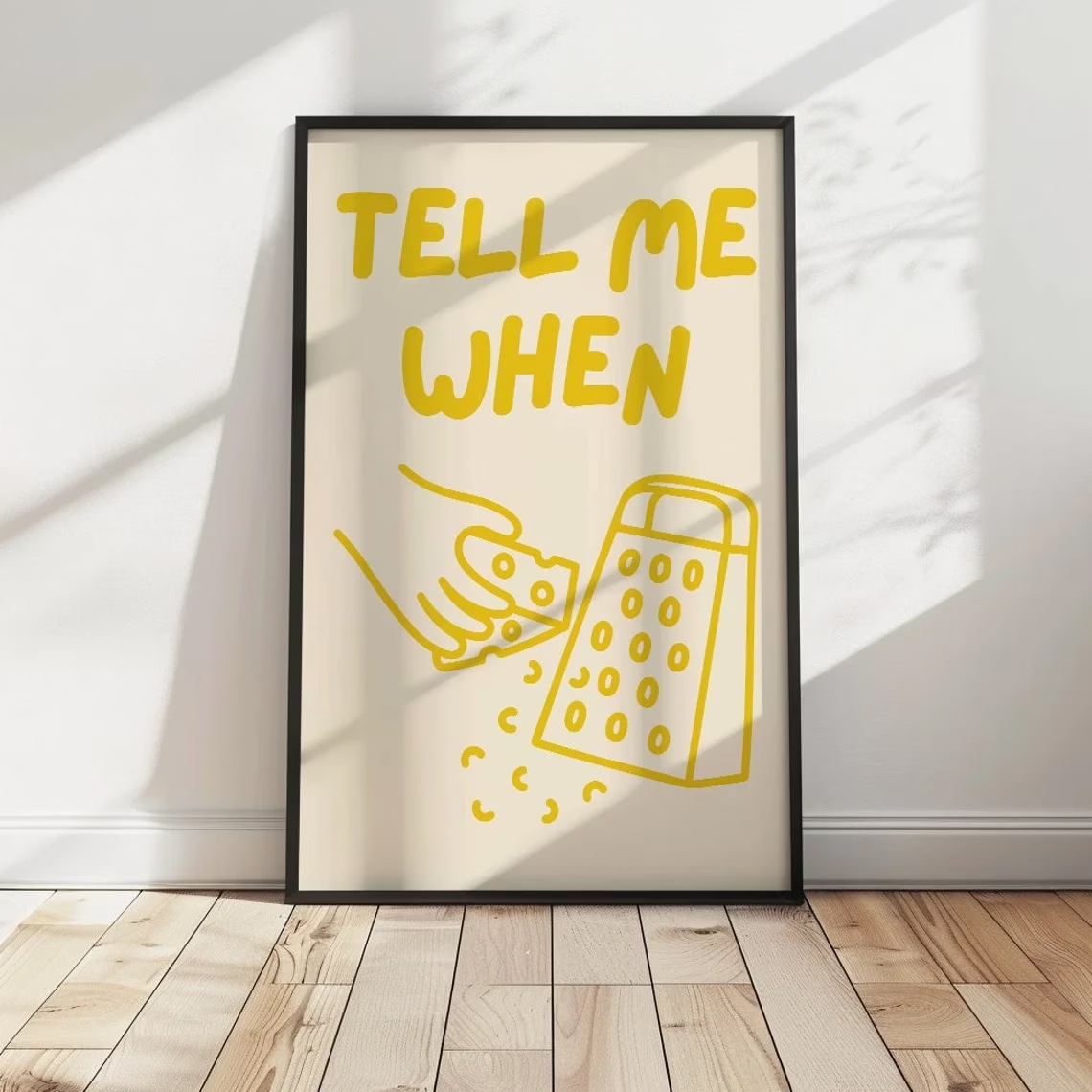 Minimalist Bana Peynir Rendesi - Home Cooking Quotes incelemesi ve fiyatı